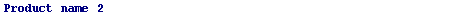 Text Box: Product name 2